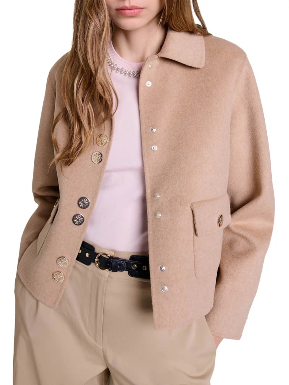 Vivly Button Front Jacket